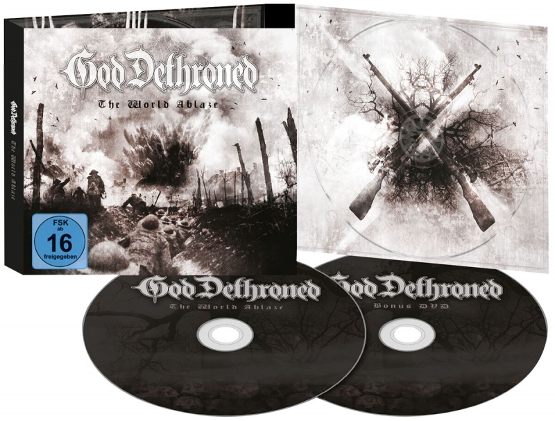 God Dethroned - The World Ablaze - Digipak DCD (CD+DVD)