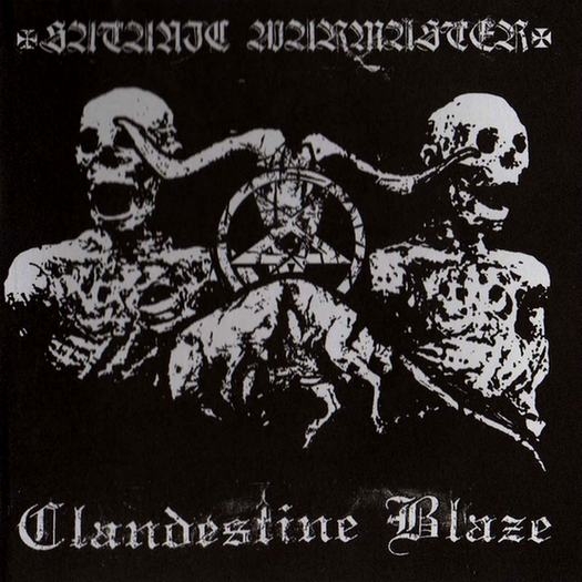Satanic Warmaster / Clandestine Blaze - Split Album - Digipak CD