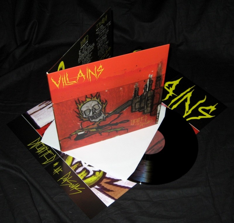 Villains - Drenched in the Poisons - LP