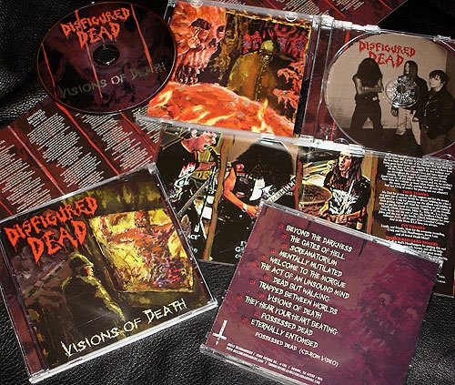Disfigured Dead - Visions of Death - CD