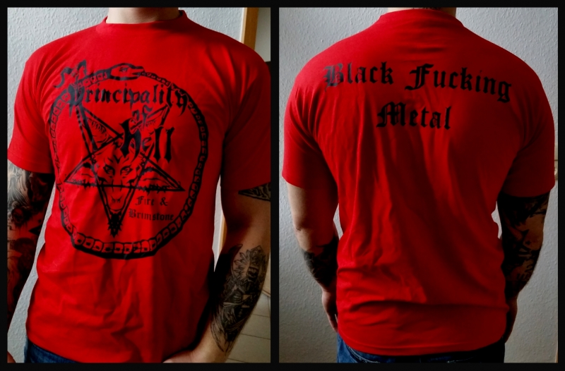 Principality of Hell - Fire & Brimstone - T-Shirt