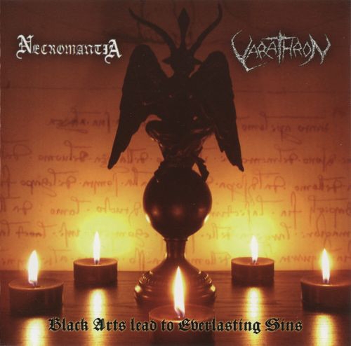 Necromantia / Varathron - Black Arts Lead To Everlasting Sins - CD