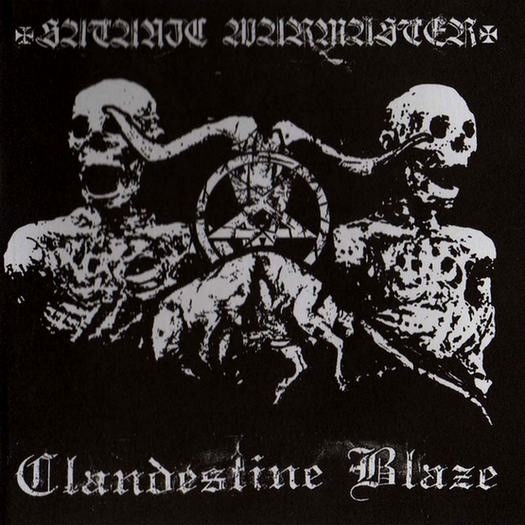 Satanic Warmaster / Clandestine Blaze - Split Album - CD